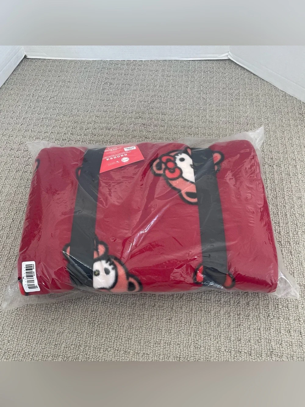New hello kitty bear fleece blanket
